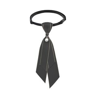 6809 Bow Tie , Adjustable Tie Girls Uniform Ties Pre Tied Necktie